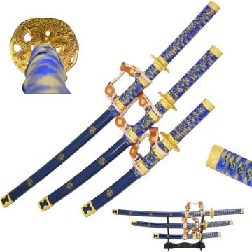 Snake Eye Warrior Samurai Sword Set